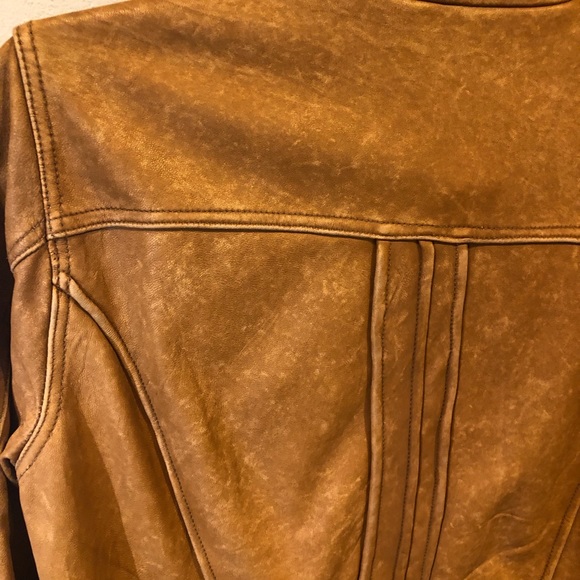 Leather , buttery soft jacket. COLDWATER Creek . - Picture 15 of 15